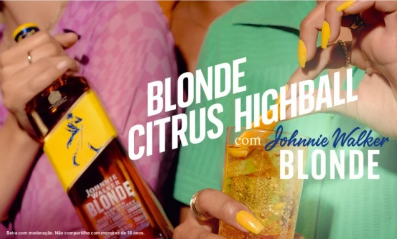 Reprodução Blonde Citrus Highball - Johnnie Walker Blonde